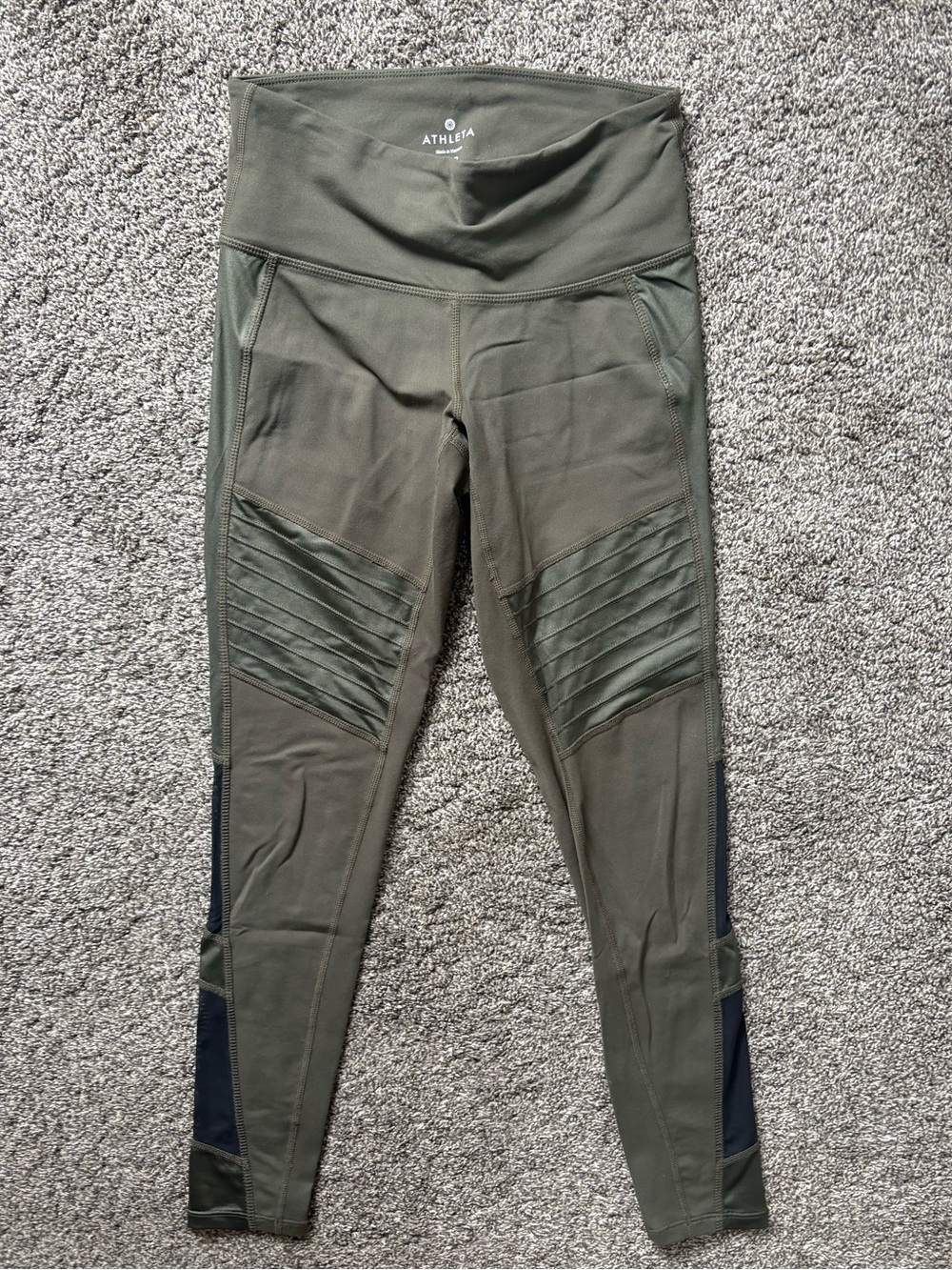 Athleta Olive-Tone High-Rise Leggings